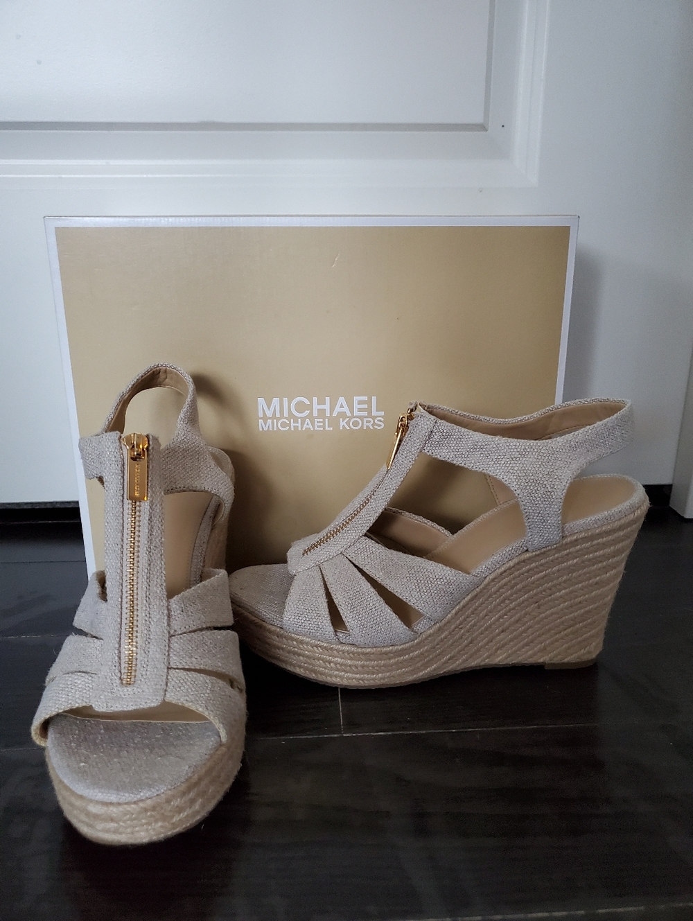 Michael Kors Berkley Wedge Fabric
